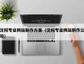 范县沈阳专业网站制作方案（沈阳专业网站制作公司）